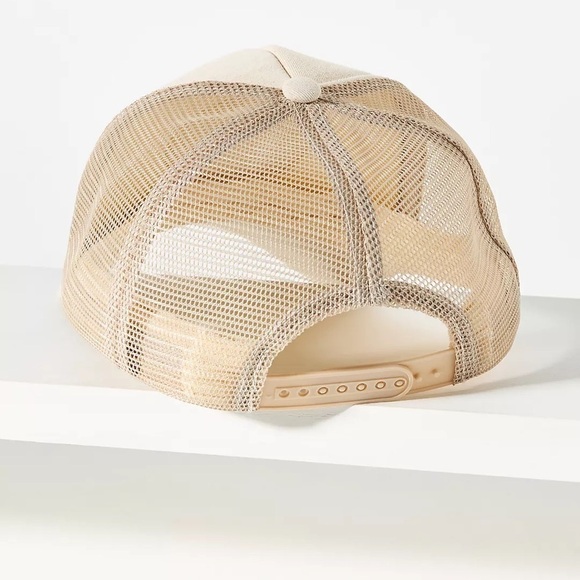 NWT By Anthropologie Embellished Trucker Hat